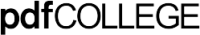 pdf college logo